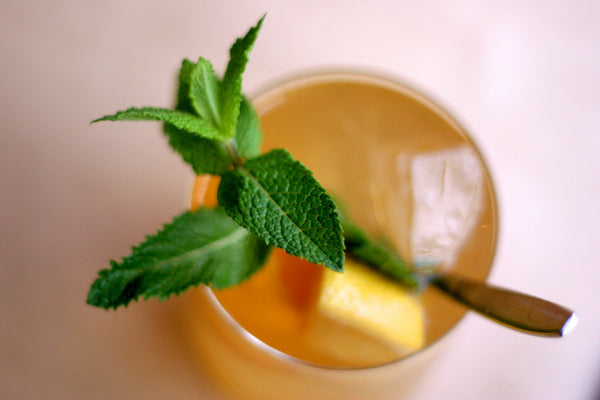 Minty Persian Melon Iced Tea for Summer