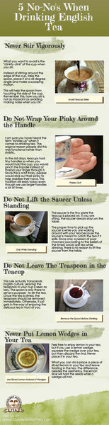 5 No-No's When Drinking English Tea