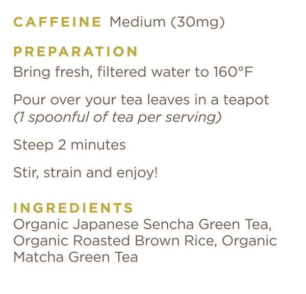 Genmaicha Matcha