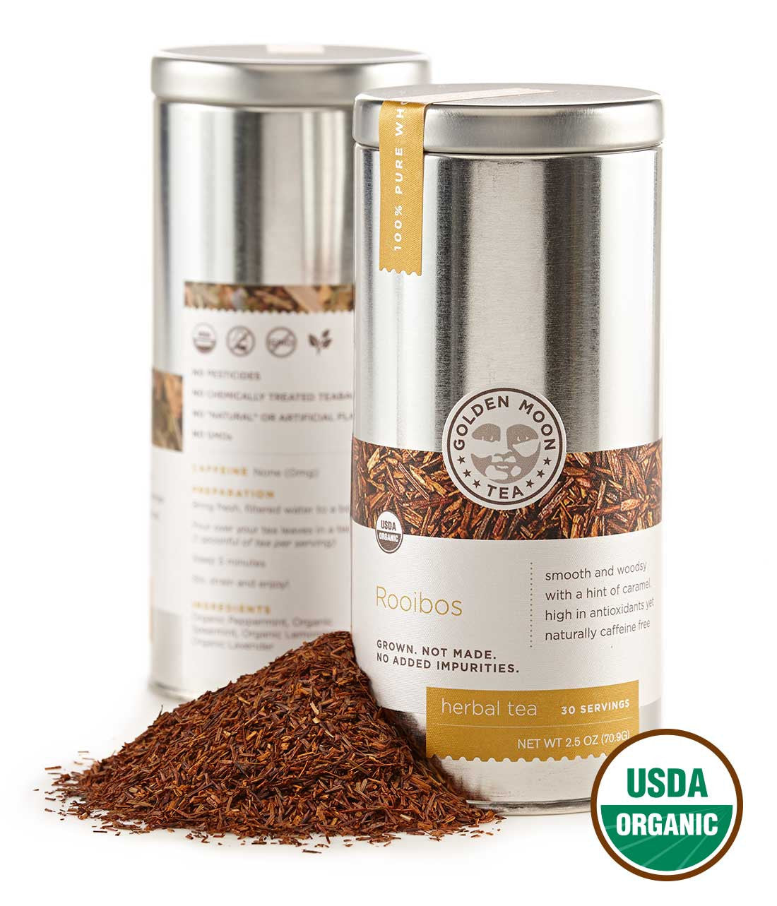 Mission Tea Rooibos Organic Rooibos - Golden Moon Tea