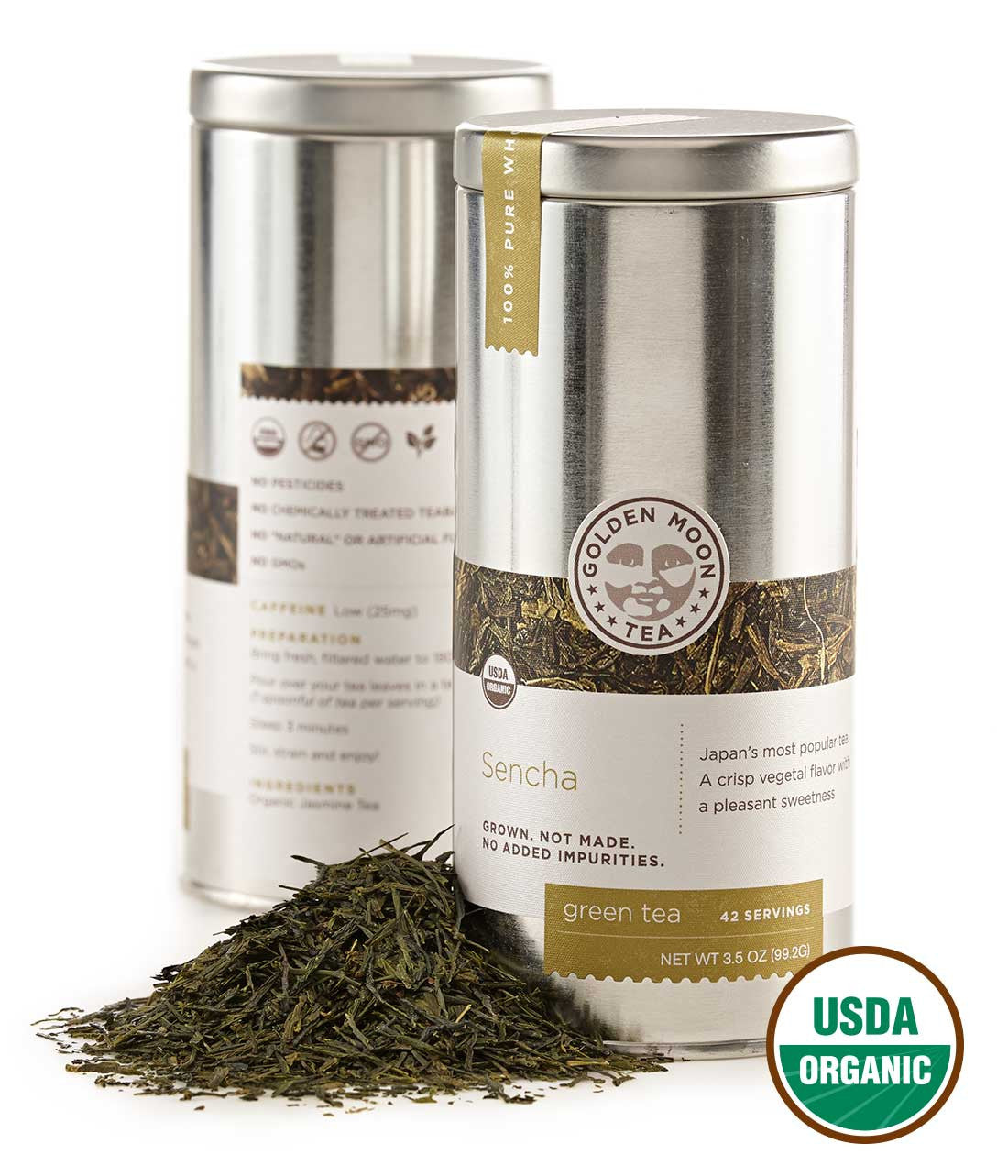 Organic Sencha Tea - Golden Moon Tea